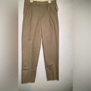 Adidas men’s khaki golf pleated pants size 36